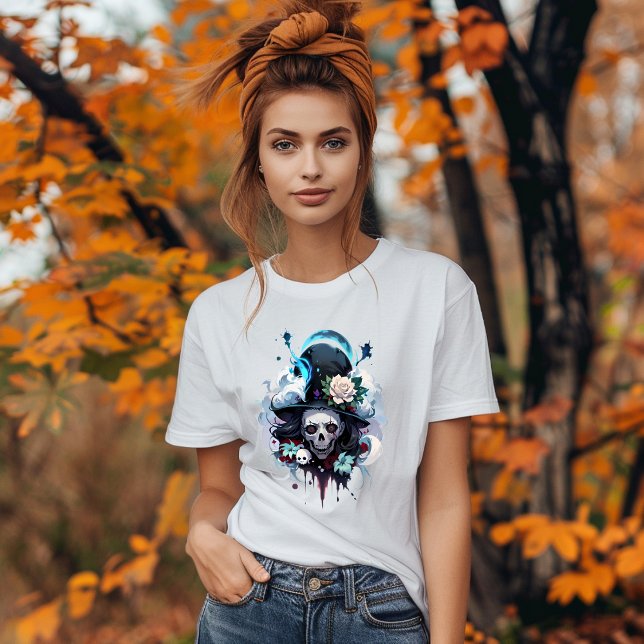 T-shirt Tête de Sorcière Macabre (Créateur téléchargé)