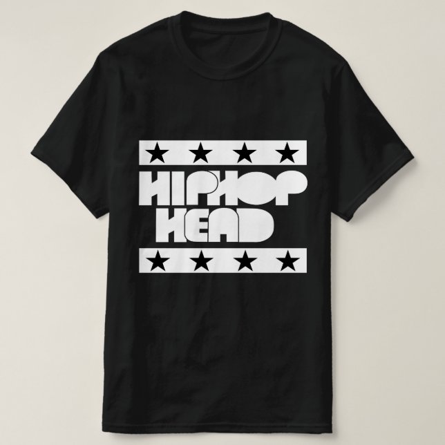 T-shirt Tête de star du HipHop (Design devant)