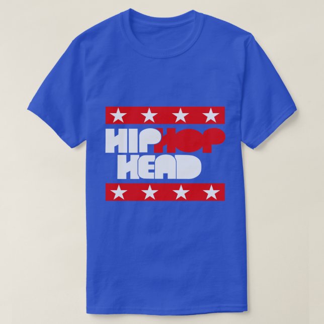 T-shirt Tête de star du HipHop  (Design devant)