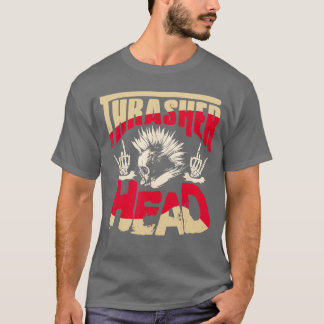 T-shirt Tête de Thrasher drôle