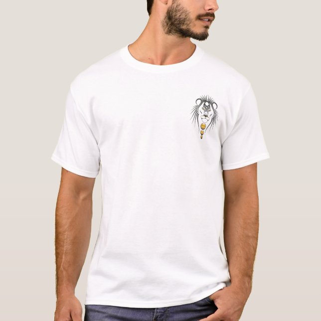 T-shirt tête de tigre (Devant)