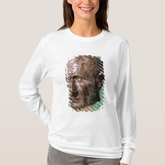 T-shirt Tête de Trajanus Decius de Samisegetuza (Devant)