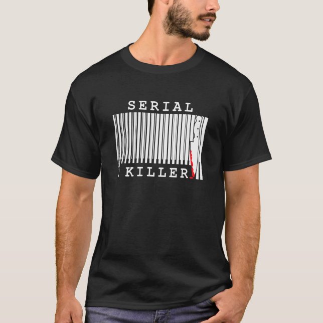 T-shirt Tête de tueur série (Devant)