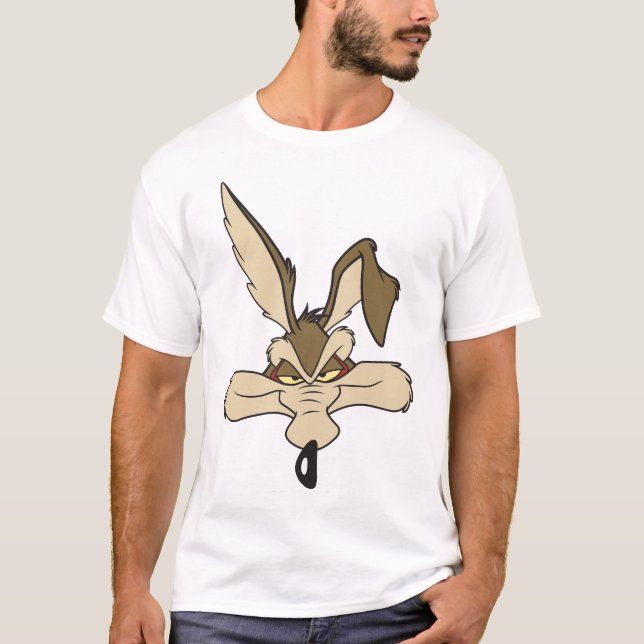 T-shirt Tête de WILE E. COYOTE™ satisfaite (Devant)