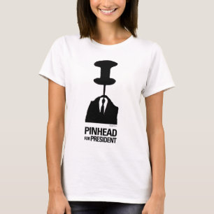 T-shirt Tête d'épingle pour le président