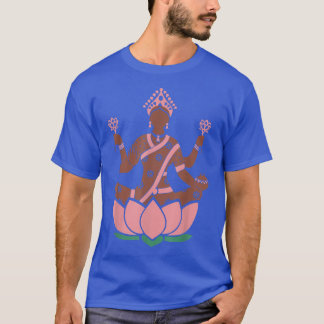 T-shirt Tête des dieux hindouistes de Lakshmi Sri THindu