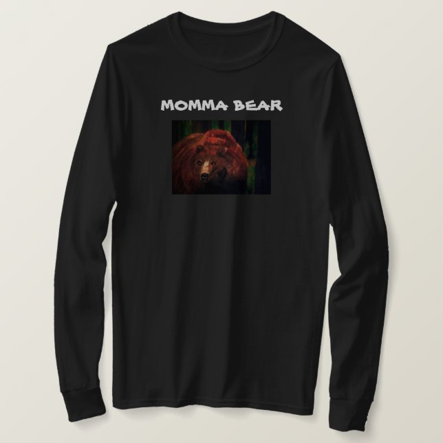 T-shirt Tête d'OURS MOMMA (Design devant)