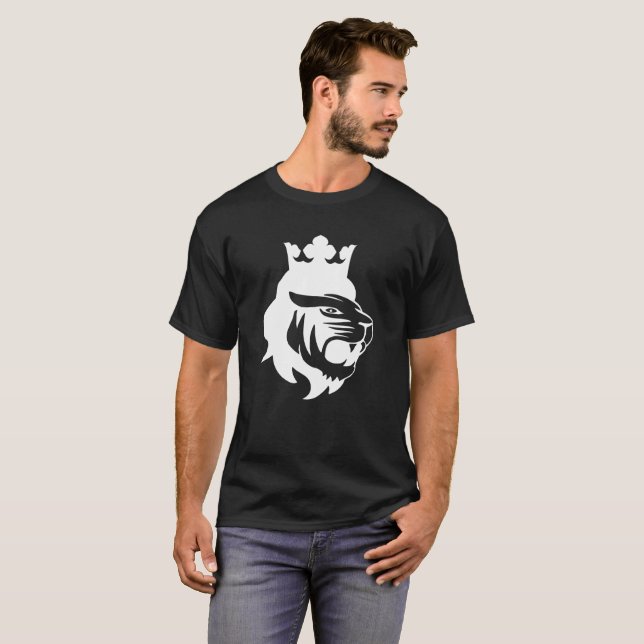 T-shirt Tête du lion (Devant entier)