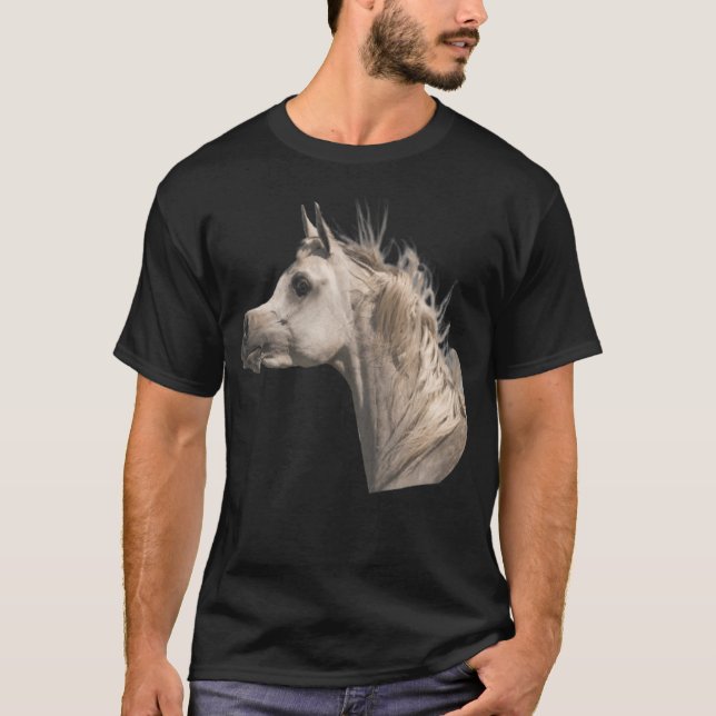 T-shirt tête du livre blanc : (Devant)