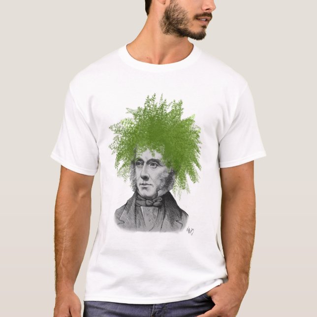 T-shirt Tête du Plante Asparagus Fern (Devant)