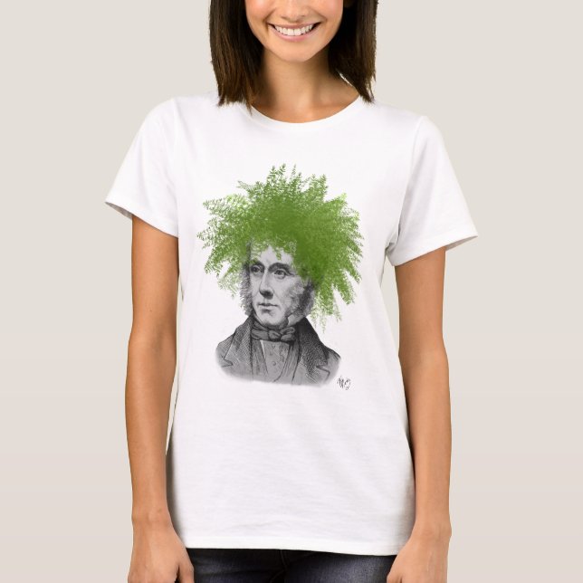 T-shirt Tête du Plante Asparagus Fern (Devant)