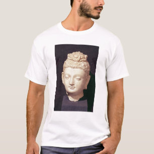 T-shirt Tête d'un Bouddha, style Greco-Bouddhiste