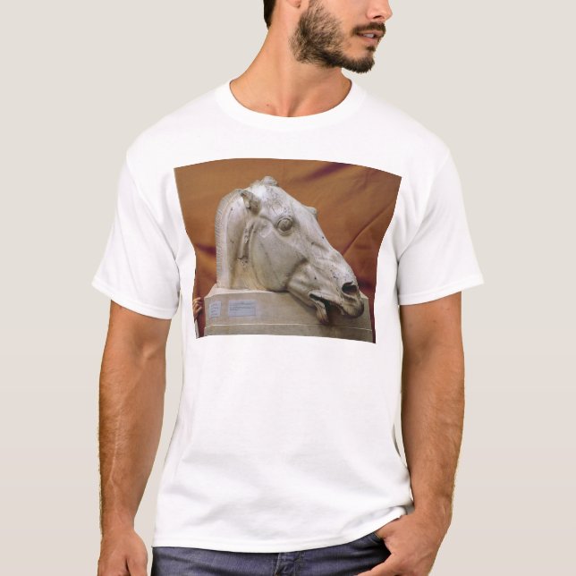 T-shirt Tête d'un cheval de Selene (Devant)