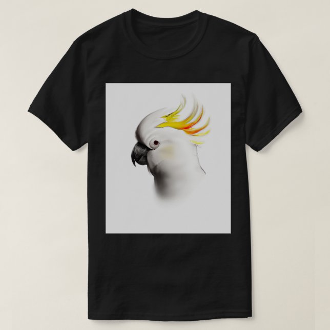 T-shirt Tête d'un Cockatoo (Design devant)