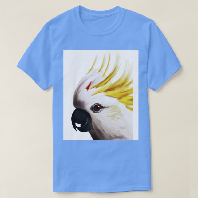 T-shirt Tête d'un Cockatoo 2 (Design devant)