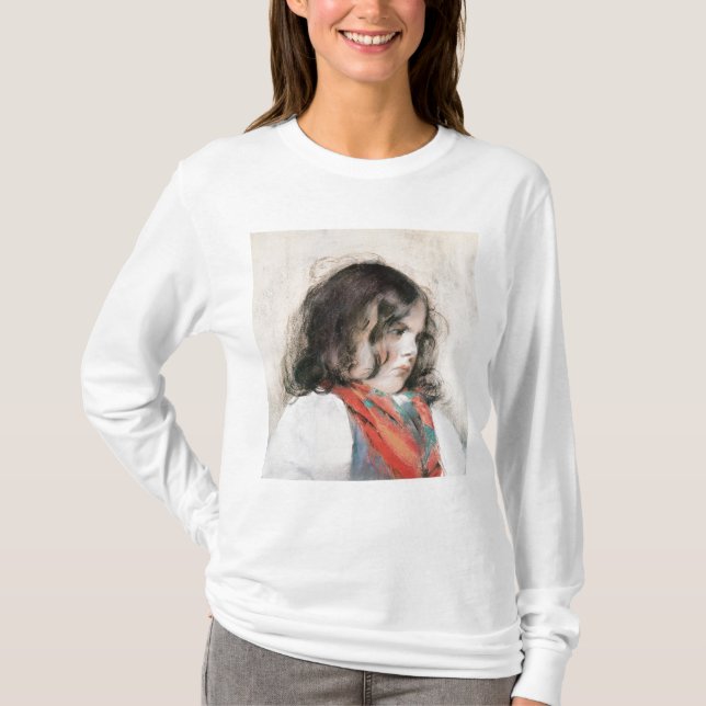 T-shirt Tête d'un enfant (Devant)