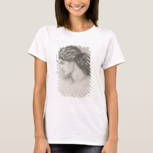 T-shirt Tête d'une femme, 1861 (crayon sur le papier)