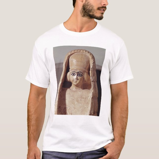 T-shirt Tête d'une statue d'Ishtar, a de port (Devant)