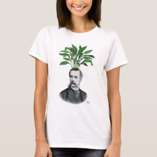 T-shirt Tête d'usine de tête d'aspidistra