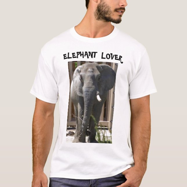 T-shirt Tête ELEPHANT LOVER (Devant)