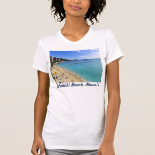 T-shirt Tête et Waikiki de diamant