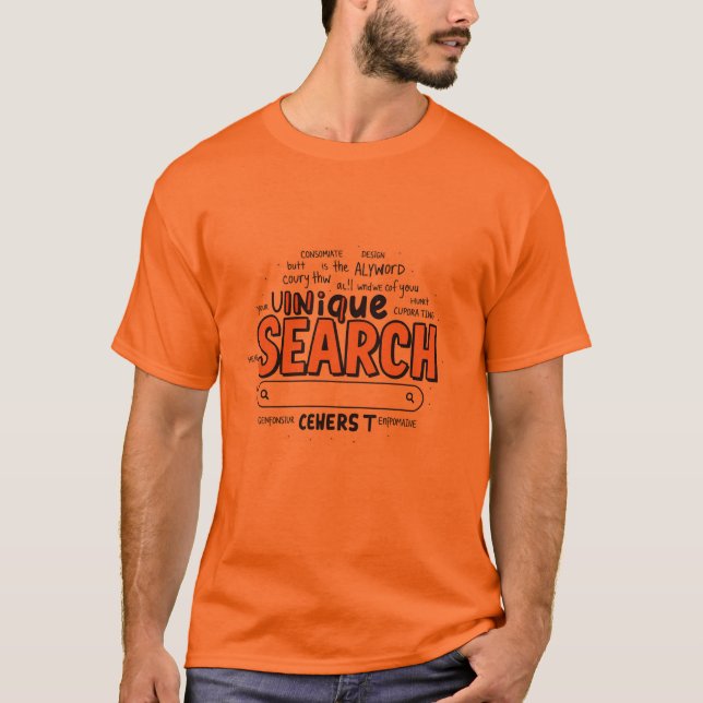T-shirt Tete graphique inspirée par les technologies (Devant)