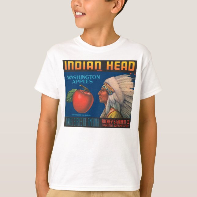 T-shirt Tête indienne (Devant)