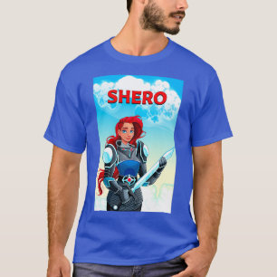 T-shirt Tête rouge SHERO