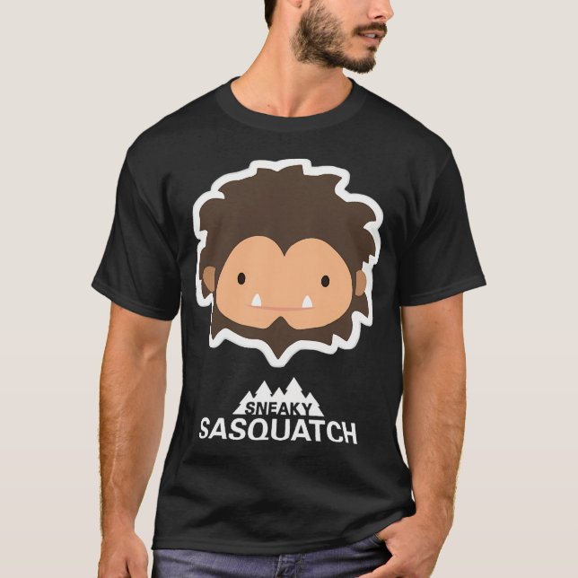 T-shirt Tête Sasquatch (Devant)