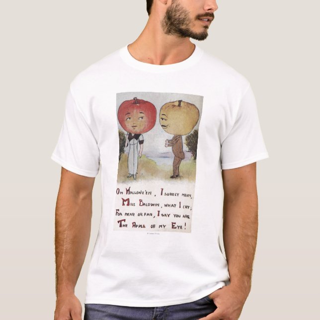 T-shirt Têtes de Halloween GreetingApple (Devant)