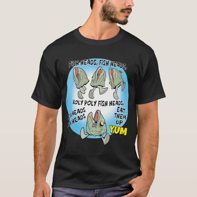 T-shirt Têtes de poisson (Devant)