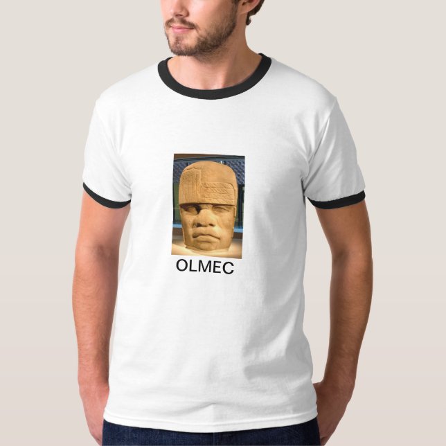 T-SHIRT TÊTES D'OLMEC (Devant)