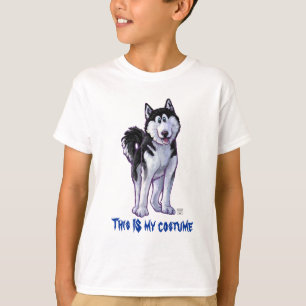 T-shirt Têtes et Tails Husky This is My Costume
