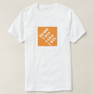 T-shirt Têtes Je Gagne Drôle Papa Humour Fête des pères Ca