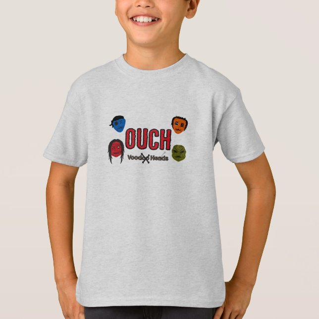 T-shirt Têtes vaudou (Devant)