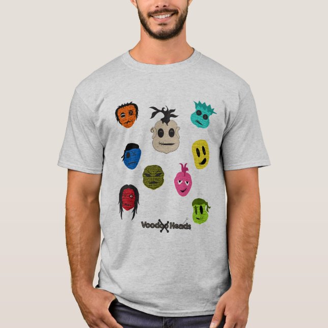 T-shirt Têtes vaudou (Devant)