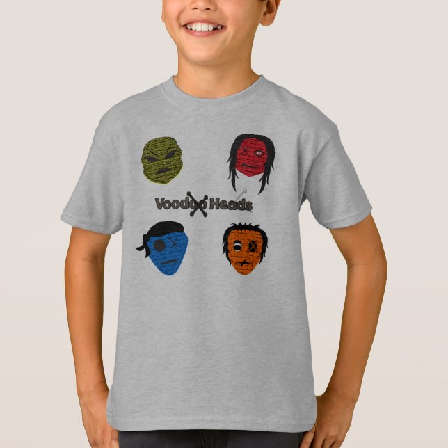 T-shirt Têtes vaudou (Devant)