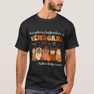 T-shirt Tétines Citrouilles & Prématurés Halloween Infirmi