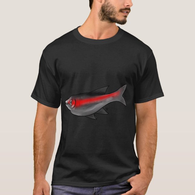 T-shirt Tétra luminescent (Devant)
