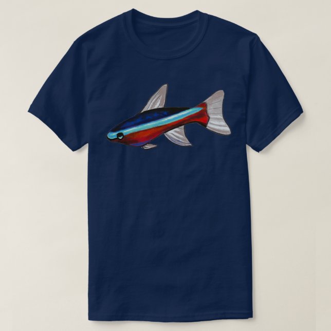 T-shirt Tetra néon (Design devant)
