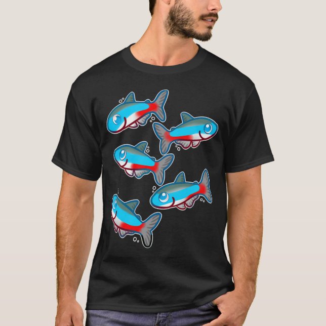 T-shirt Tétra Néon (Devant)