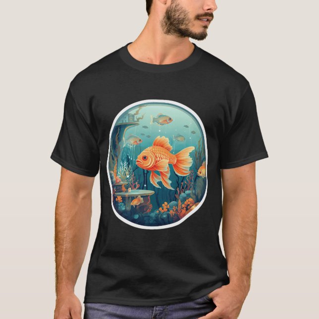 T-shirt Tétra nez rouge (Devant)