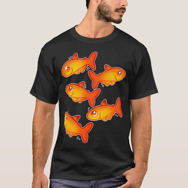 T-shirt Tétra rouge (Devant)