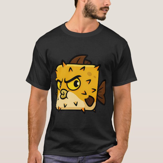 T-shirt Tétraodon carré (Devant)