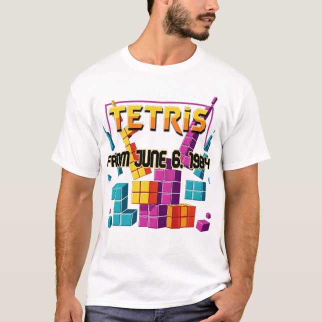 T-shirt Tetris Anniversary (Devant)