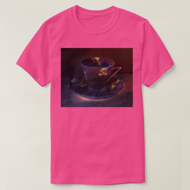 T-shirt Teup Profond Violet Rétro Encore Vie (Design devant)