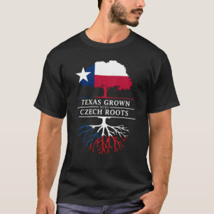 T-shirt Texan développé avec les racines tchèques