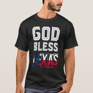 T-shirt Texan Drapeau US État Patriotique Texas Drapeau Di