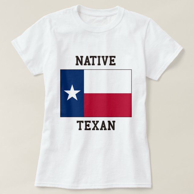 T-shirt Texan indigène (Design devant)