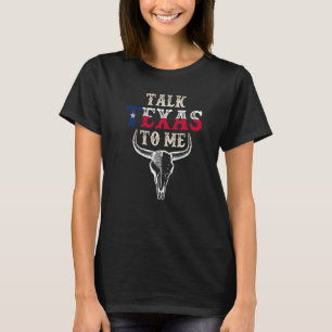 T-shirt Texan Parle Texas À Moi Hommes Et Femmes
